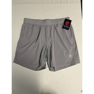 Born Primitive Versatile Shorts 7" Unlined Stone Gray Mens XXL 2XL Athletic NEW